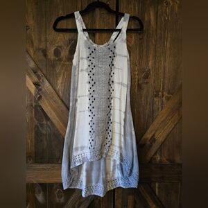 Tie Dye Asymmetrical Sundress